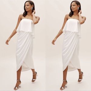 BHLDN Kelli Dress in Ivory size 8